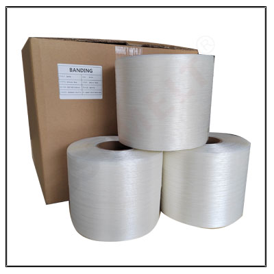 Reggetta In Poliestere Tessile BM 30 9 MM X 1500 M Reggetta Tessile Hot Melt
